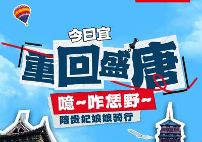 噫~起猛嘞，貴妃娘娘騎著臺鈴來洛陽撒歡了！